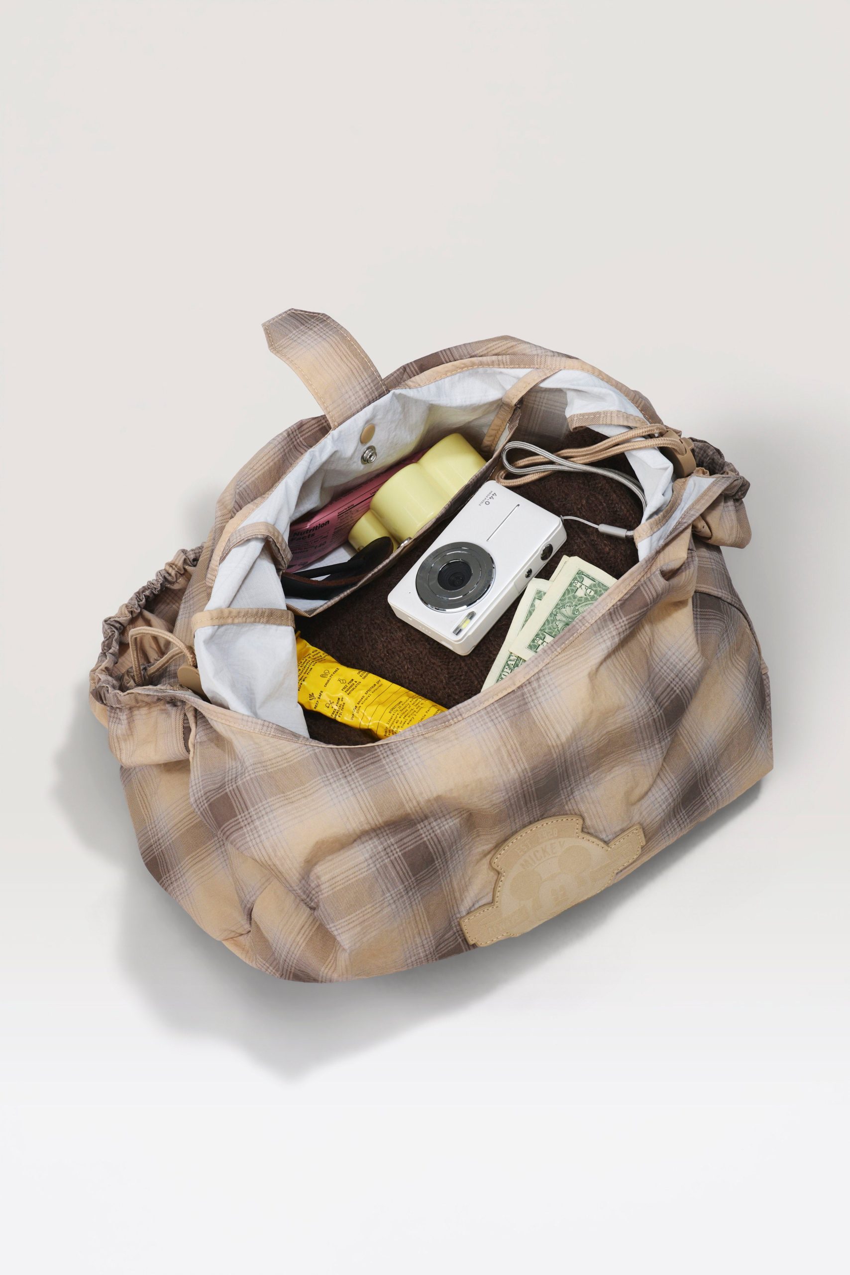 The Disney Packable Charm Bag in Plaid - Image 5