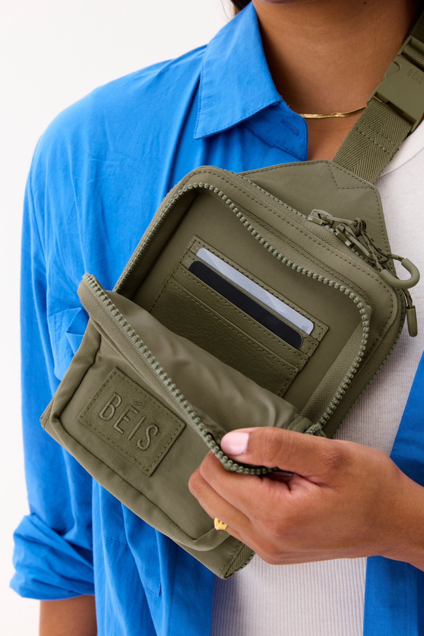 The Sport Sling in Olive - Image 6